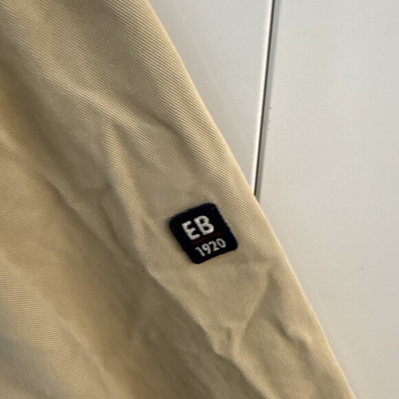 Eddie Bauer Field Chore Jacket Mens Large Tan Full-Zip Distressed (F31) - Picture 5 of 11